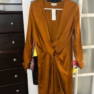 Gold bronze Dress